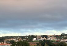 Campo Grande amanhece com chuva leve e previsão de temporal nesta segunda-feira