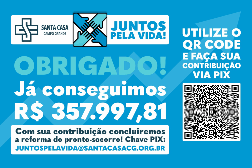 Campanha da Santa Casa já arrecadou R$ 357 mil para concluir reforma do pronto-socorro Campanha da Santa Casa já arrecadou R$ 357 mil para concluir reforma do pronto-socorro