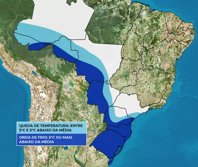 Quarta onda de frio do ano atinge MS com garoa, nevoeiro e temperaturas baixas Quarta onda de frio do ano atinge MS com garoa, nevoeiro e temperaturas baixas