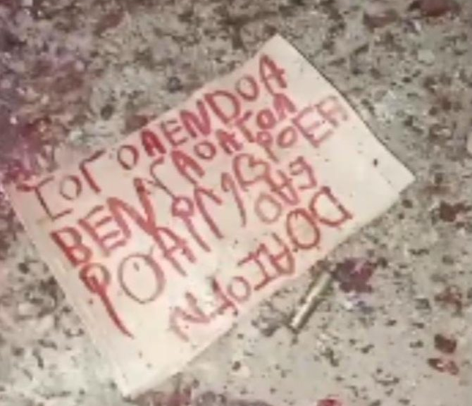 Homem é executado e outro fica ferido em ataque na fronteira com o Brasil Homem é executado e outro fica ferido em ataque na fronteira com o Brasil