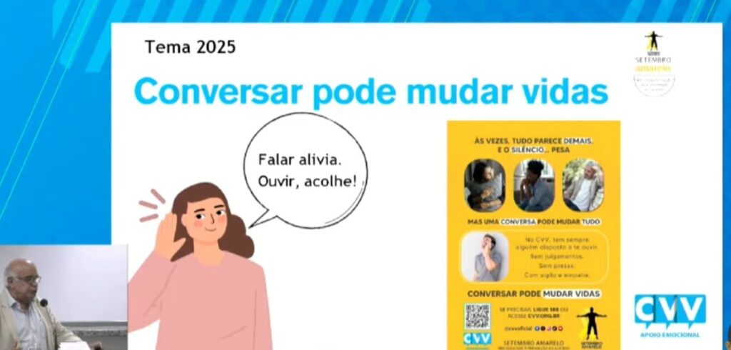 Conversar e ser compreendido pode salvar uma vida, diz coordenador do CVV