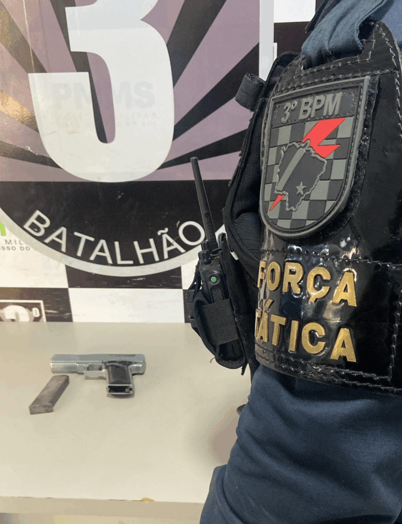 Jovem de 24 anos é preso por atirar contra carro em Dourados
