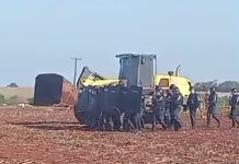 TRF determina saída da PM de fazenda ocupada por indígenas em MS