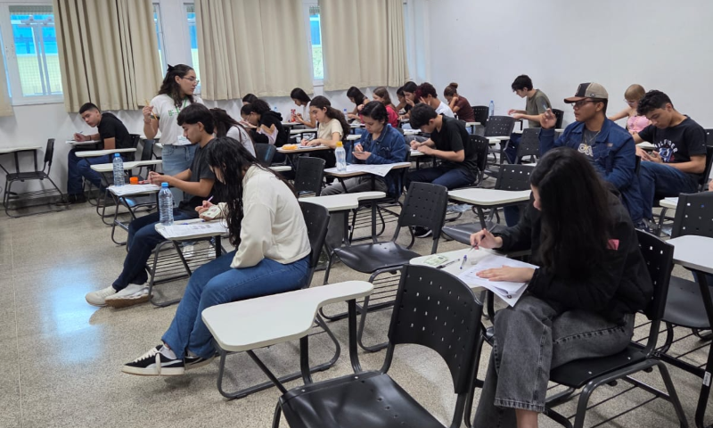Abstenção de 12,95% marca prova para ingresso em cursos técnicos do IFMS Abstenção de 12,95% marca prova para ingresso em cursos técnicos do IFMS