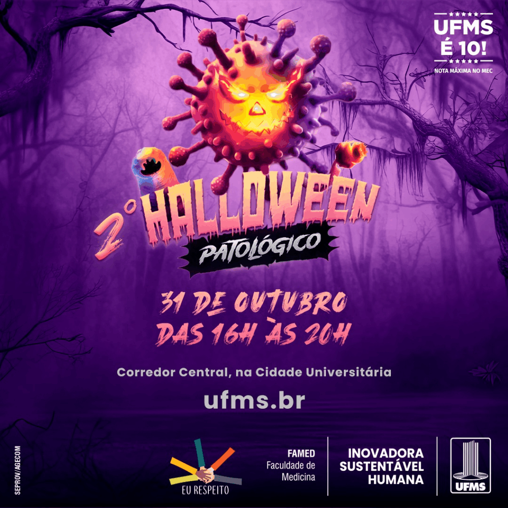 Projeto de extensão transforma Dia das Bruxas em experiência científica Projeto de extensão transforma Dia das Bruxas em experiência científica