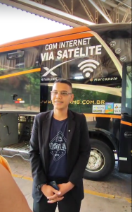 Internet de alta velocidade transforma experiência de passageiros nos ônibus intermunicipais de MS Internet de alta velocidade transforma experiência de passageiros nos ônibus intermunicipais de MS