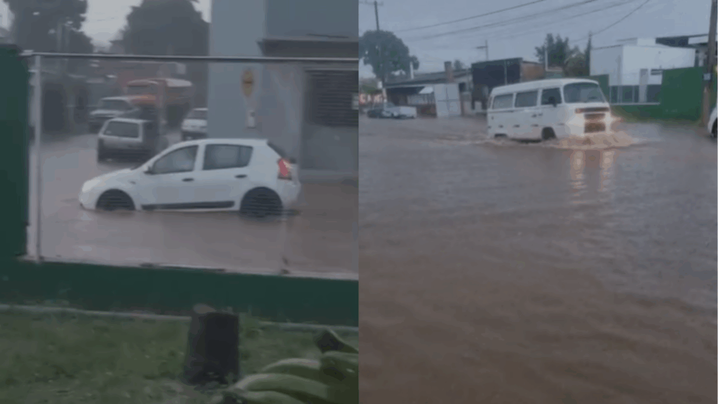Bonito tem chuva de 60 mm em poucas horas e ruas ficam alagadas Bonito tem chuva de 60 mm em poucas horas e ruas ficam alagadas