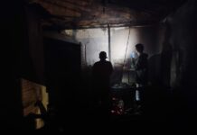 Casa é consumida pelo fogo no Jardim Noroeste; suspeita de incêndio criminoso