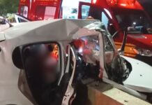 Acidente deixa uma vítima fatal e motorista gravemente ferido em Campo Grande