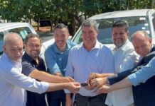 Marcio Fernandes entrega caminhonetes para reforçar combate às endemias em MS