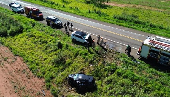 Colisão na BR-267 mata representante comercial de 39 anos em Bataguassu Colisão na BR-267 mata representante comercial de 39 anos em Bataguassu
