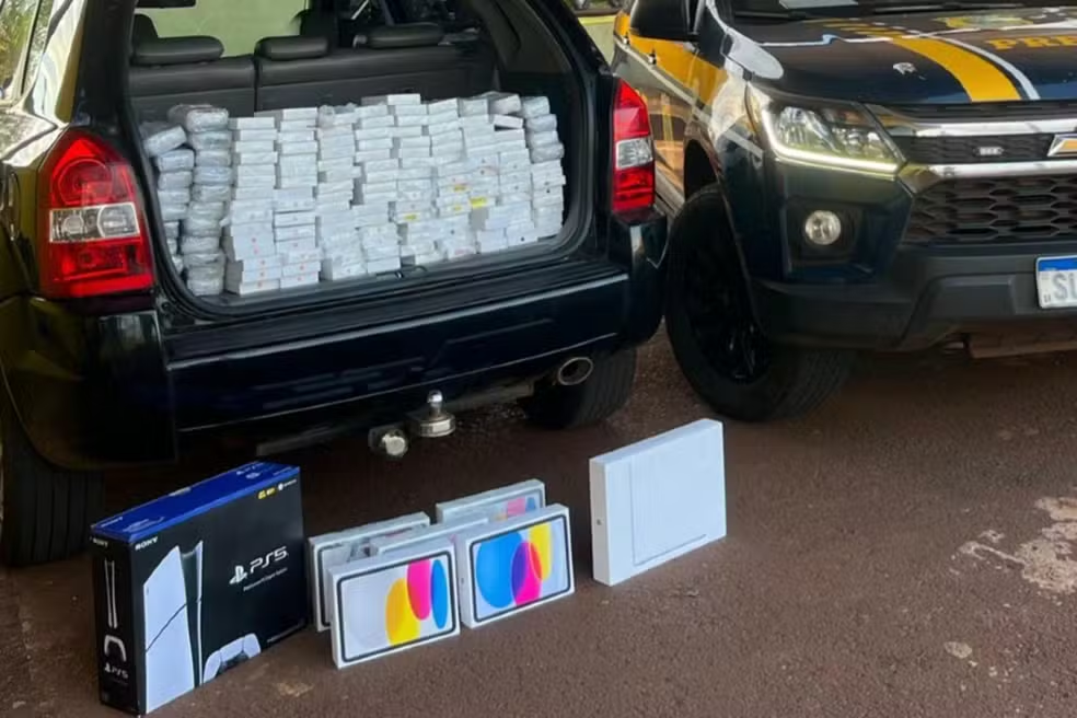 PF apreende duas cargas de celulares contrabandeados em Campo Grande e Dourados