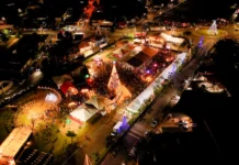 Natal de Cores Luzes dos Ipês transforma o Parque dos Ipês em um espetáculo de magia e encantamento