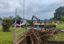 Prefeitura executa limpeza e ações emergenciais após fortes chuvas