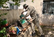 Quase 20 toneladas de lixo são recolhidas na primeira etapa do Meu Bairro Limpo