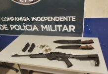 Homem armado ameaça familiares e mobiliza BOPE em assentamento