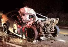 Motorista de 54 anos morre após colidir na traseira de bitrem na MS-267