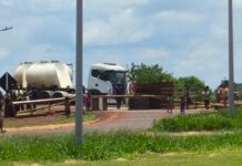 Indígenas bloqueiam anel viário de Dourados pela 3ª vez na semana