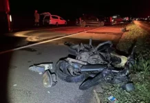 Acidente entre carro e moto na BR-158 mata duas pessoas e deixa três crianças feridas em MS