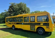 Novo ônibus escolar reforçará a Rede Municipal de Educação de Ribas do Rio Pardo