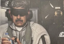 Trump divulga foto de Maduro capturado a caminho dos EUA