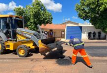 Prefeitura intensifica obras emergenciais e reparos após tempestade