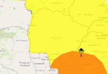 Chuva intensa coloca todo Mato Grosso do Sul sob alerta do Inmet