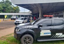 AGEMS garante segurança no transporte com fiscalização estratégica nas festas de fim de ano