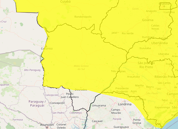 Calor fora da média e risco de chuvas intensas marcam últimos dias de janeiro em MS Calor fora da média e risco de chuvas intensas marcam últimos dias de janeiro em MS