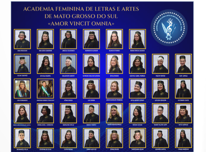 Academia Feminina de Letras e Artes de MS chega à maioridade com 18 anos Academia Feminina de Letras e Artes de MS chega à maioridade com 18 anos