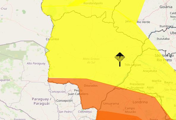 Domingo começa com sol, mas termina com temporais em Campo Grande Domingo começa com sol, mas termina com temporais em Campo Grande