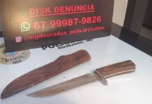 Jovem é preso ao esfaquear outro durante discussão por causa de mulher em Dourados