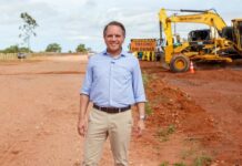 MS-244 puxa pacote de obras e marca atuação de Coronel David em agenda com Riedel