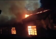 Vídeo: após discussão em pizzaria, homem tem casa incendiada por quadrilha