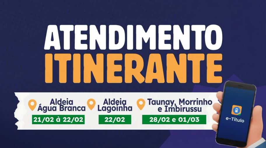 Comunidades indígenas recebem atendimento itinerante da Justiça Eleitoral