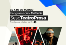 Sesc Teatro Prosa abre março com cinema, música, dança e espetáculo infantil