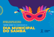 Câmara promove Sessão Solene para entrega da Medalha Mestre Goinha