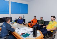 Em Maracaju, Coronel David dialoga com instituições e reitera compromisso com a segurança