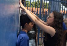 REME avalia peso e altura de alunos para monitorar saúde