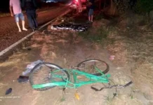 Ciclista de 39 anos morre após ser atropelado na MS-141
