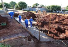 Dourados avança na Eulália Pires com obras para acabar com alagamentos