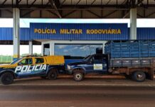 Dupla furtava caminhonetes em Sidrolândia e vendia para facções no Paraguai