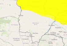 Inmet alerta para risco de tempestades em parte de MS até segunda-feira