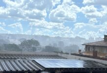 Chuva surpreende moradores e muda cenário de calor em Campo Grande