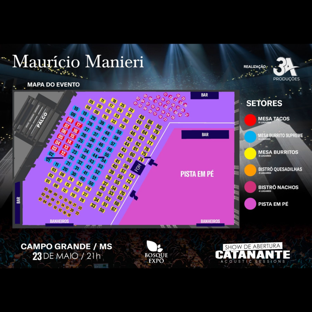 Maurício Manieri traz show imperdível para Campo Grande: veja todos os detalhes!