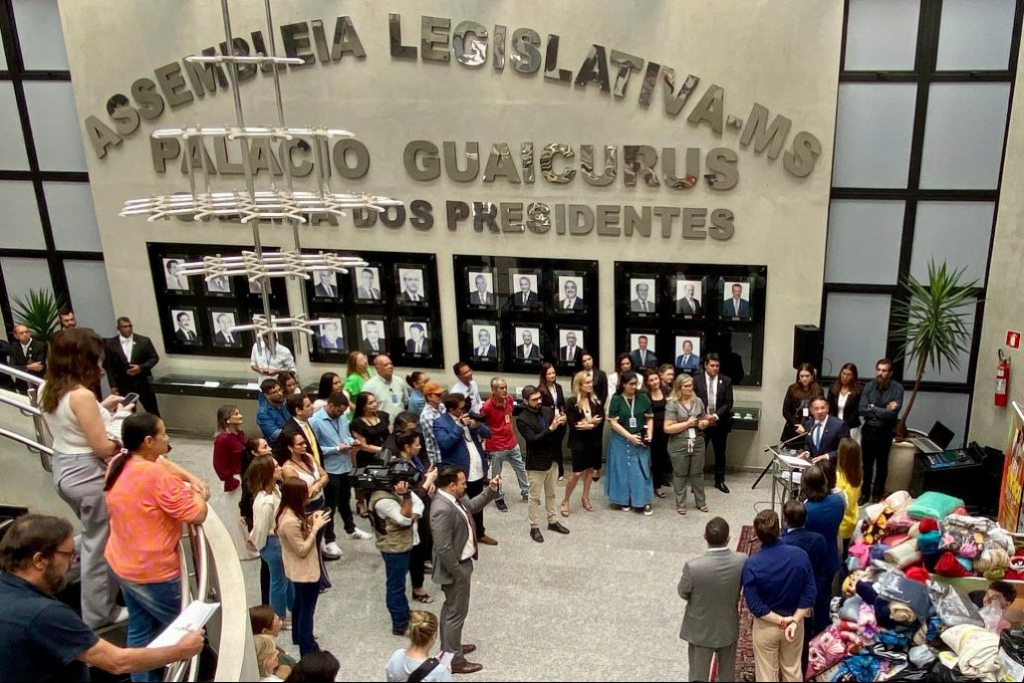 Seu Abraço Aquece: Campanha do agasalho de 2026 inicia arrecadações na ALEMS