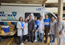 Gerson Claro reforça importância da imunização durante vacinação contra Influenza na ALEMS