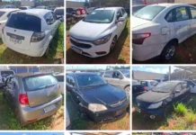 Detran leiloa carros e motos com lances a partir de R$ 6,5 mil em Campo Grande