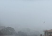 Chuva com vento forte e trovoadas muda o tempo em Campo Grande neste domingo