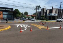 Dourados avança na modernização da sinalização de trânsito com reforço em áreas escolares